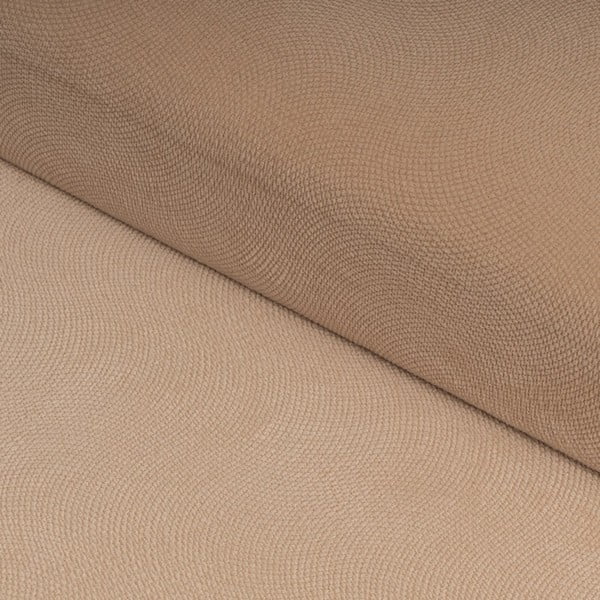 Jasnobrązowy aksamitny puf Estela – Casa Selección-image-1