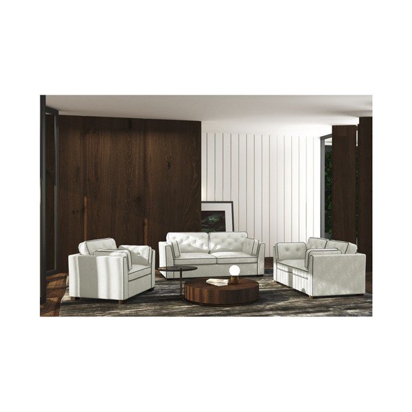 Kremowy fotel Florenzzi Frontini-image-1