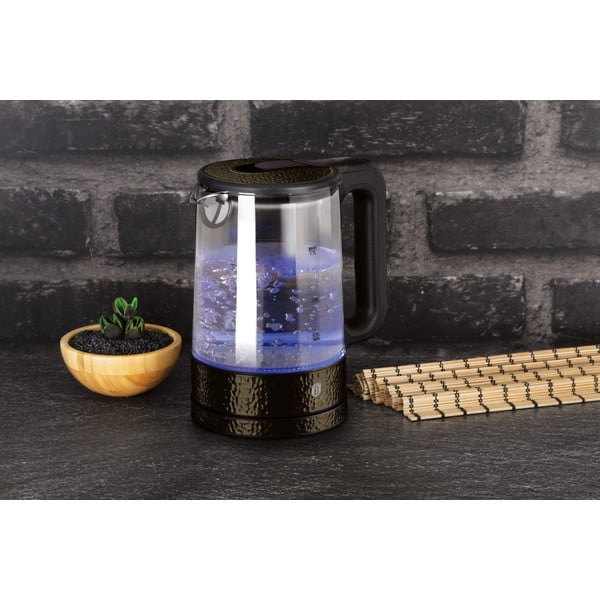 Czarny czajnik elektryczny 1,7 l Primal Gloss Collection – BerlingerHaus-image-3