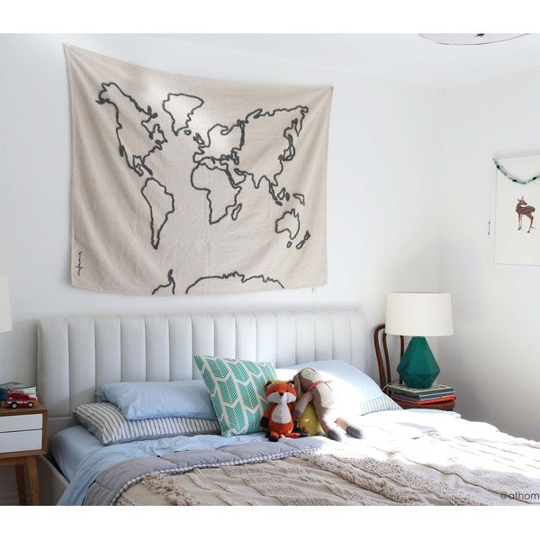 Mapa ścienna 160x120 cm Canvas Map – Lorena Canals-image-1