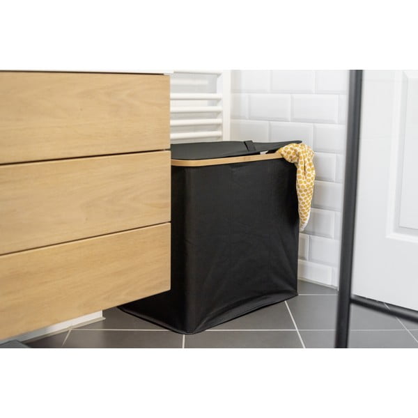 Tekstylny kosz na pranie 105 l Trio Ecori – Wenko-image-2