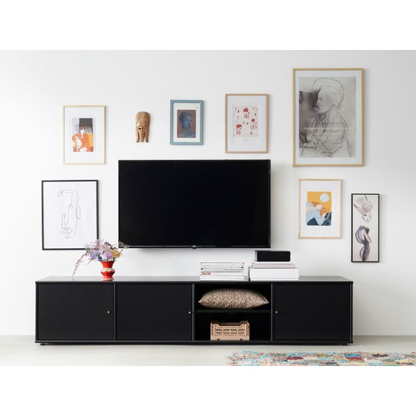 Czarna komoda pod TV Mistral 233-image-1