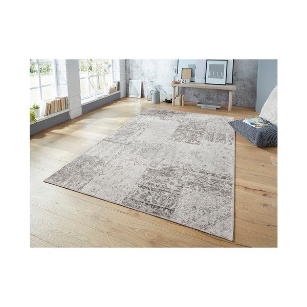 Szaro-kremowy dywan Elle Decoration Pleasure Denain, 160x230 cm-image-4