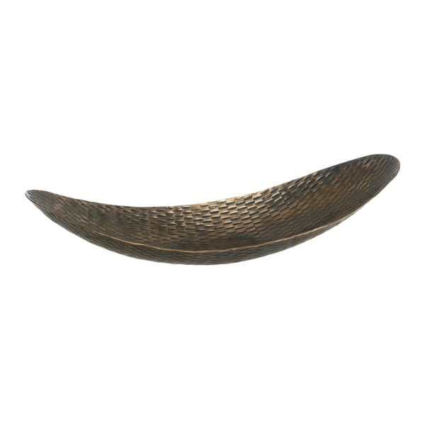 Metalowa taca dekoracyjna 48x16 cm Bronze – Ixia