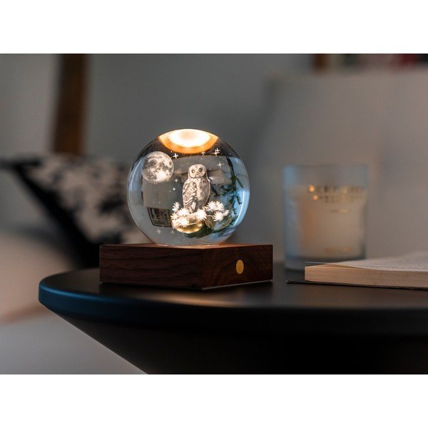 Dekoracja świetlna na USB ø 8 cm Amber – Gingko-image-1