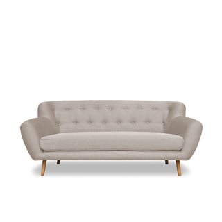 Szarobeżowa sofa Cosmopolitan design London, 192 cm