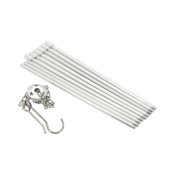 Składany stojak aluminiowy na kociołek Cattara, wys. 86 cm-image-2