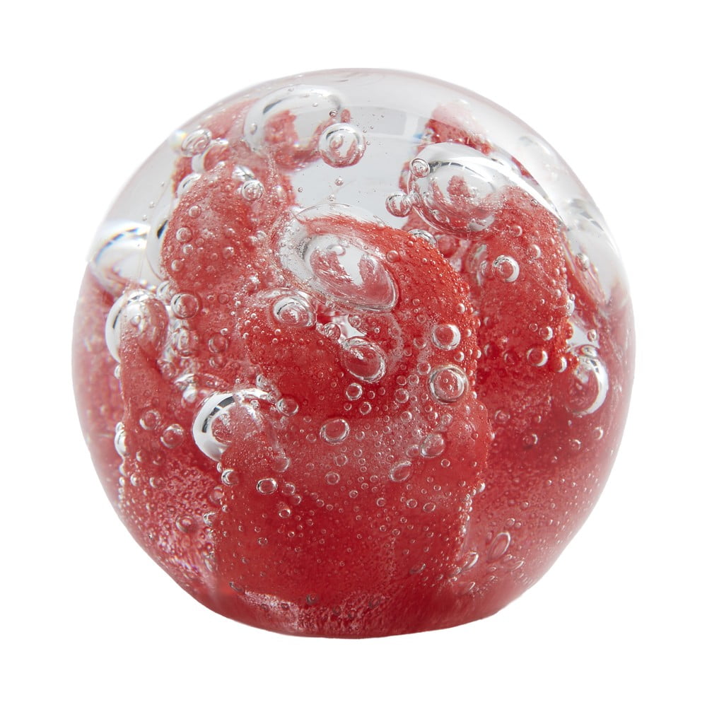 Szklany obciążnik do papieru (wysokość 8 cm) Coral – Light & Living