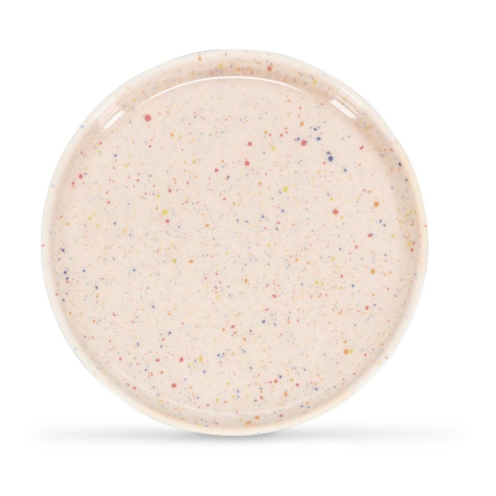 Beżowy porcelanowy talerz deserowy ø 20,5 cm Fika – ONA