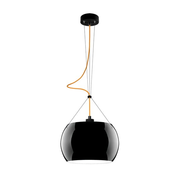 Lampa MOMO, black opal/orange