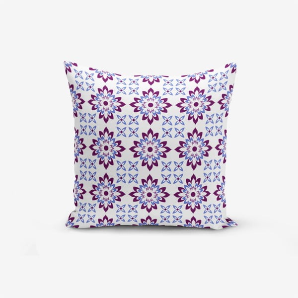 Poszewka na poduszkę z domieszką bawełny Minimalist Cushion Covers Modern Flower Mala, 45x45 cm