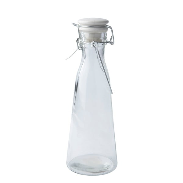 Szklana butelka z zamknięciem, 24 cm