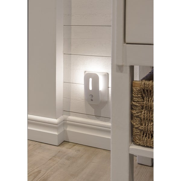 Biała lampka nocna LED z czujnikiem ruchu – Star Trading-image-4