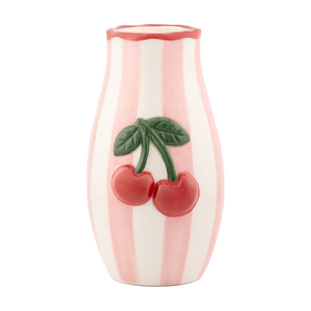 Ręcznie malowany wazon z dolomitu Cherry – Sass & Belle