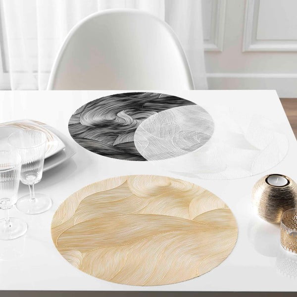 Plastikowa mata stołowa ø 38 cm Celeste – douceur d'intérieur-image-1