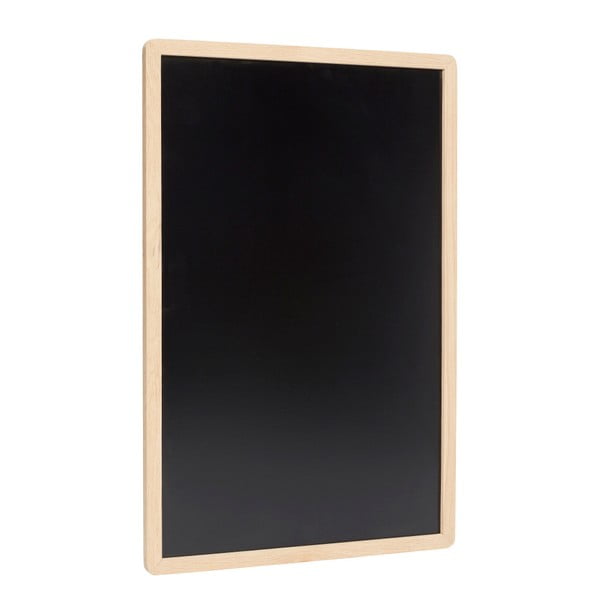 Czarna tablica do pisania Hübsch Blackboard, 60x90 cm