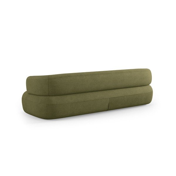 Zielona sofa z materiału bouclé 200 cm Jenny – Micadoni -image-4