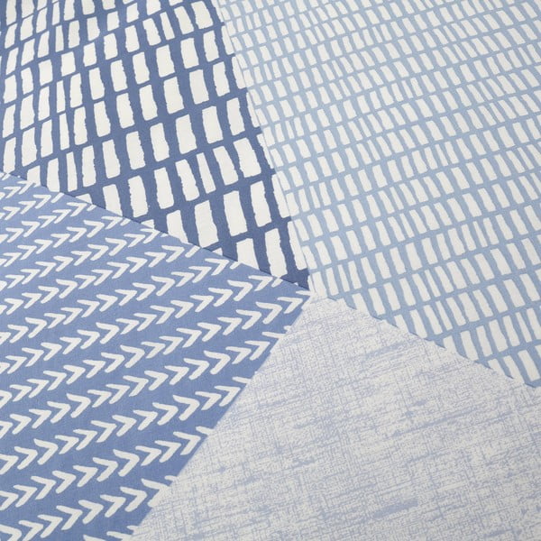 Niebieska pościel 200x200 cm Larsson Geo – Catherine Lansfield-image-4