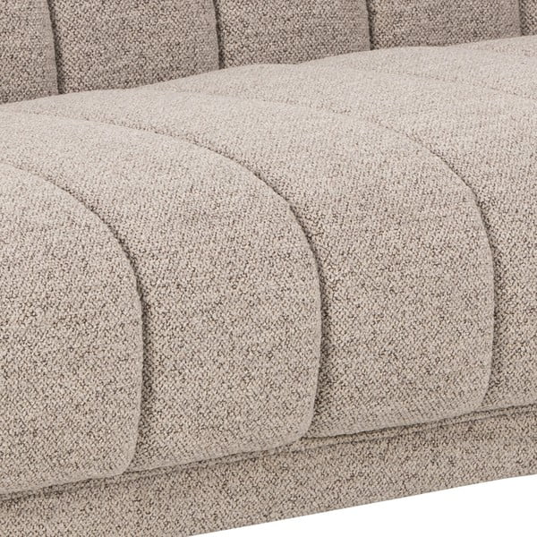 Beżowa sofa z materiału bouclé 218 cm Tampa – Actona-image-4