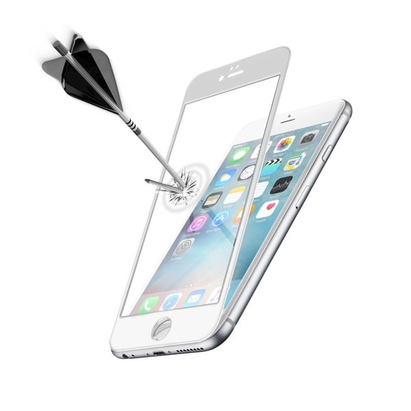 Ochronne
  utwardzane szkło na cały wyświetlacz Cellularline CAPSULE na Apple iPhone 6
  Plus, białe