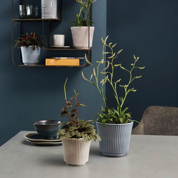 Niebieska ceramiczna doniczka Big pots Delphi, ø 16 cm-image-1