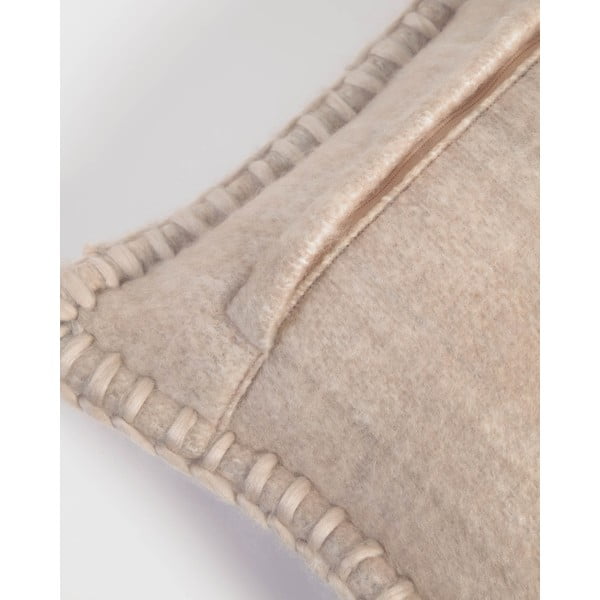 Poszewka na poduszkę z mieszanki wełny 30x50 cm Augustina – Kave Home-image-2