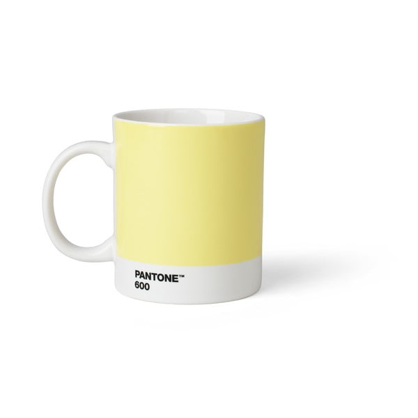 Jasnożółty ceramiczny kubek 375 ml Light Yellow 600 – Pantone