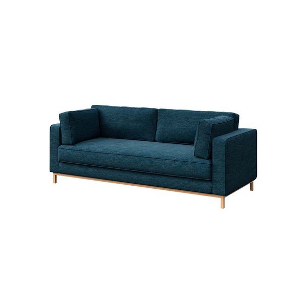 Ciemnoniebieska sofa 222 cm Celerio – Ame Yens-image-2