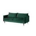 Ciemnozielona aksamitna sofa 203 cm Juli – Ropez