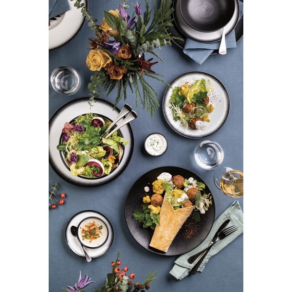 Czarna ceramiczna miska do serwowania Caviar – Maxwell & Williams-image-3