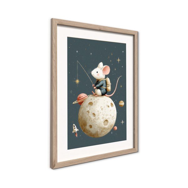 Obrazek dziecięcy 30x40 cm Astro Mouse – Styler-image-4