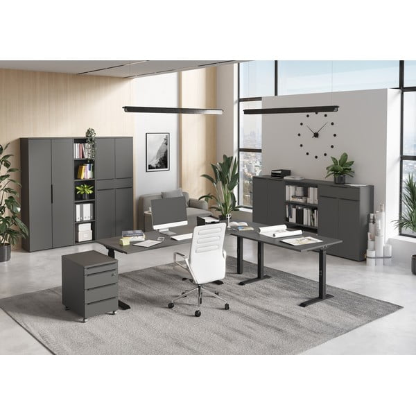 Antracytowa szafka 81x120 cm Mailand – Germania-image-4