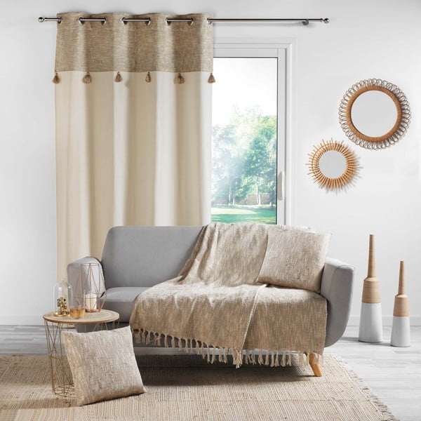 Beżowa zasłona 140x240 cm New Sultan – douceur d'intérieur-image-2