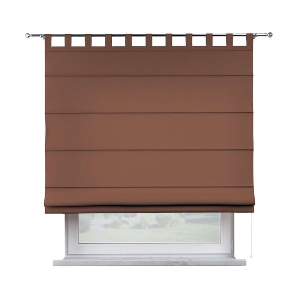 Brązowa roleta rzymska 170x130 cm Happiness – Yellow Tipi