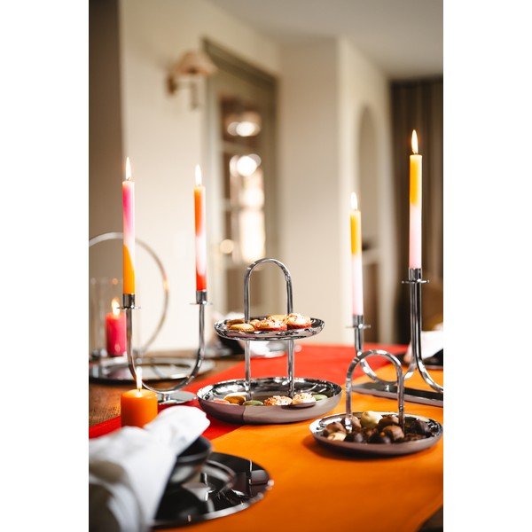 Metalowy świecznik Elana – Zilverstad-image-2