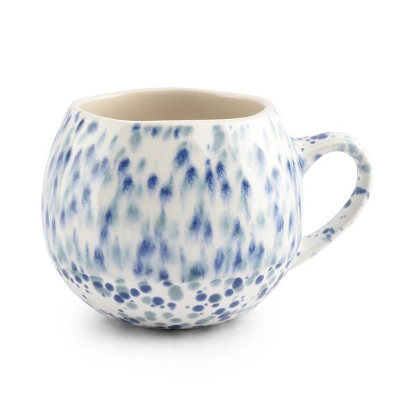Niebieski kamionkowy kubek 460 ml Muggies – Salt&Pepper