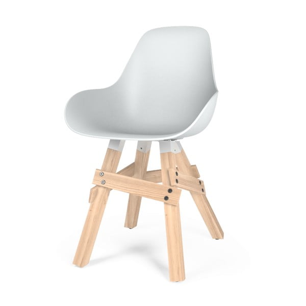 Białe krzesło Kubikoff Icon