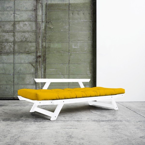 Sofa wielofunkcyjna Karup Bebop White/Amarillo-image-1