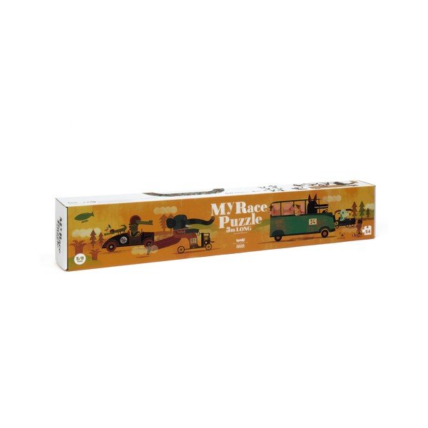 Długie puzzle Wyścig Londji, 54 elementy