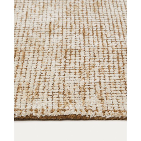 Beżowy dywan z mieszanki wełny tkany ręcznie 200x300 cm Susi – Kave Home-image-4