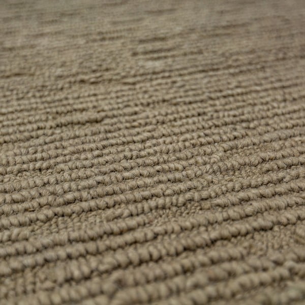Wełniany dywan tkany ręcznie w kolorze khaki 160x230 cm Harris Boucle – Flair Rugs-image-2