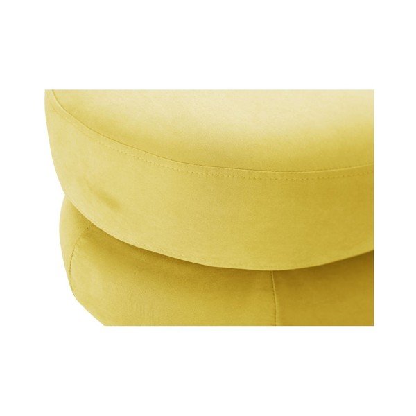 Żółty taboret Scandi by Stella Cadente Maison Supernova-image-2