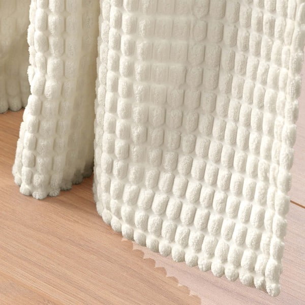 Beżowa aksamitna zasłona 140x260 cm Swing – douceur d'intérieur-image-4