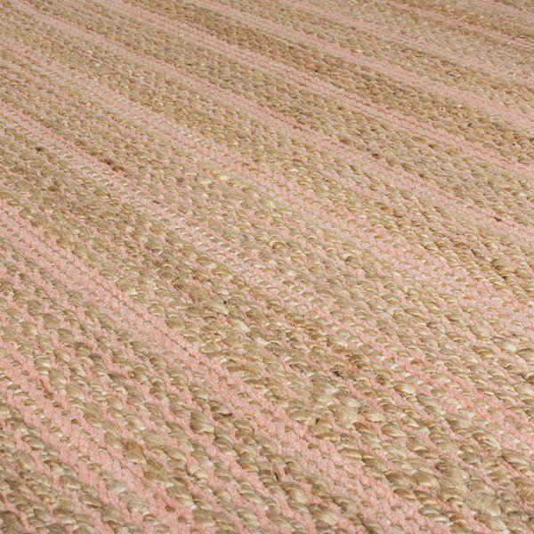 Różowy dywan z juty Flair Rugs Equinox, 160x230 cm-image-2