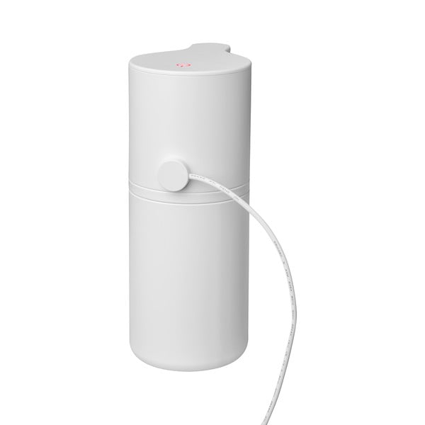 Biały automatyczny plastikowy dozownik do płynu dezynfekującego 260 ml Fineo – Blomus-image-2