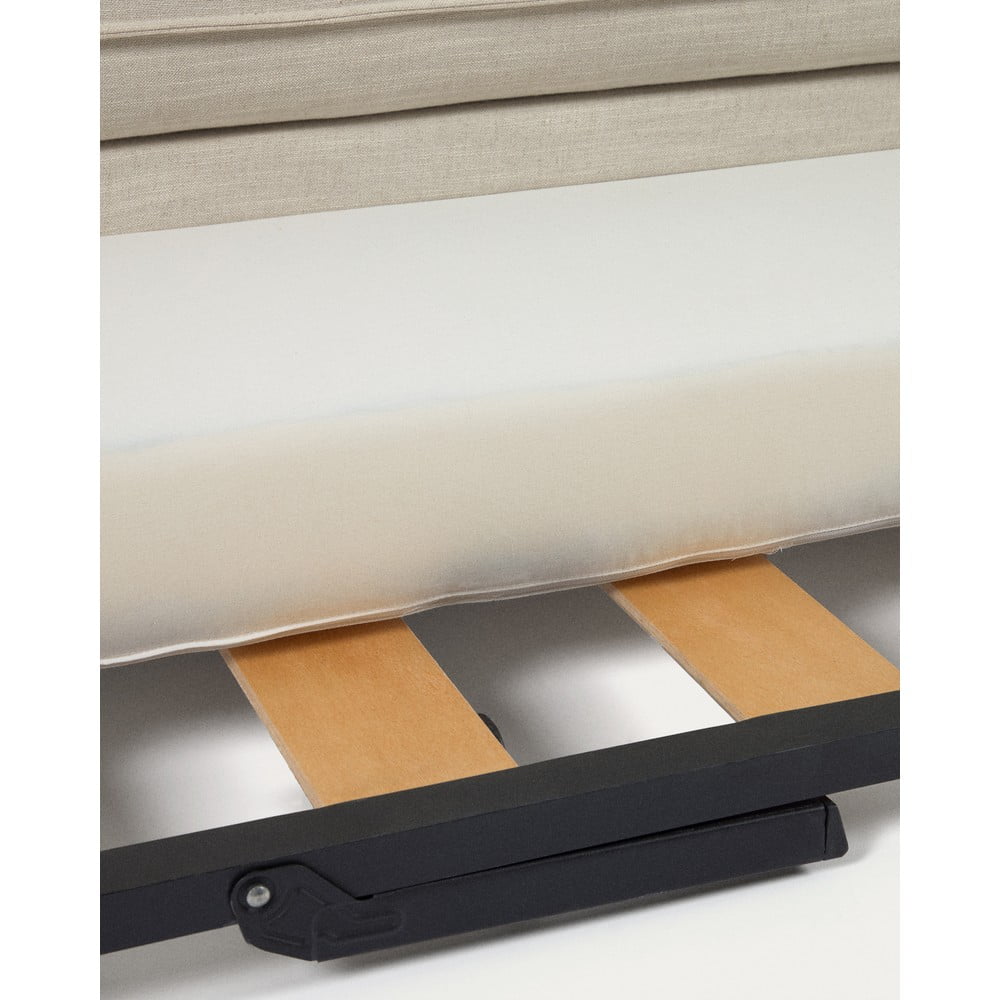 Szarobeżowa rozkładana sofa 210 cm Tanit – Kave Home (zdjęcie 5)