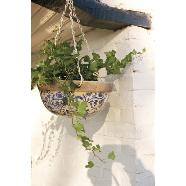 Ceramiczna wisząca i ścienna doniczka ø 25,5 cm – Esschert Design-image-1