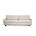Beżowa sofa z tkaniny szenilowej 240 cm Veliro – Kave Home