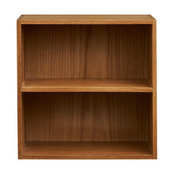 Wielopoziomowa półka z litego drewna dębowego w naturalnym kolorze 18 cm Townsville – House Nordic