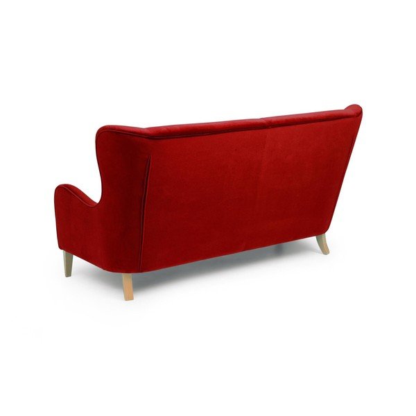 Czerwona sofa Max Winzer Medina, 190 cm-image-1
